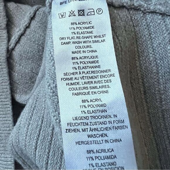 French Connection ribbed dolman sweater - Picture 6 of 7